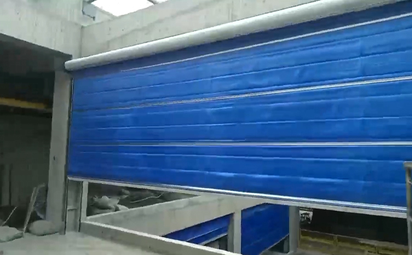 大型物流园区完成洛浦防火门整体安装工程