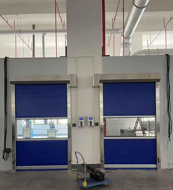 洛浦快速洛浦卷帘门助力食品加工车间环境升级